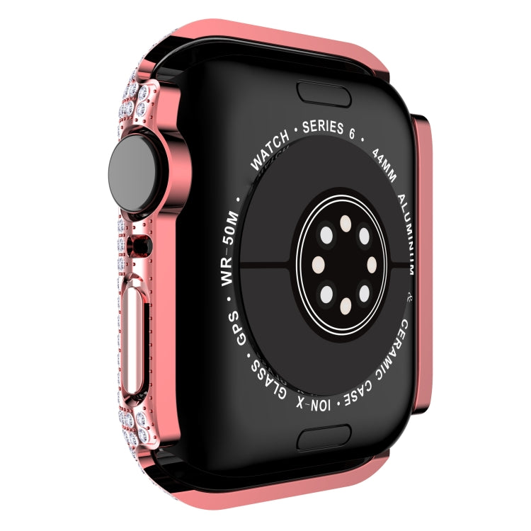Vỏ đồng hồ PC kim cương rỗng cho Apple Watch Series, 3&2&1 38mm, 3&2&1 42mm