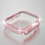 Vỏ đồng hồ PC kim cương rỗng cho Apple Watch Series, 3&2&1 38mm, 3&2&1 42mm