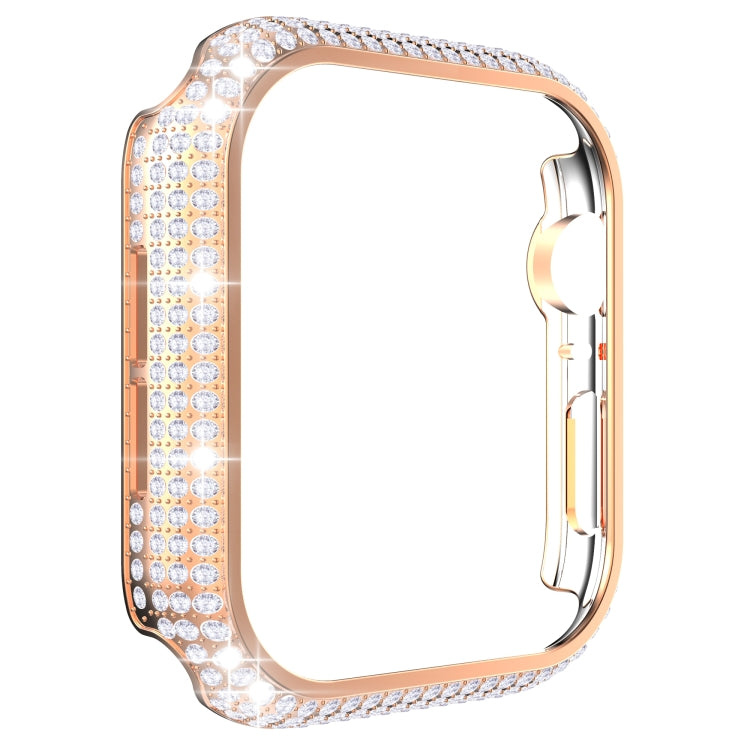 Vỏ đồng hồ PC kim cương rỗng cho Apple Watch Series, 3&2&1 38mm, 3&2&1 42mm