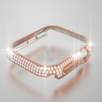Vỏ đồng hồ PC kim cương rỗng cho Apple Watch Series, 3&2&1 38mm, 3&2&1 42mm