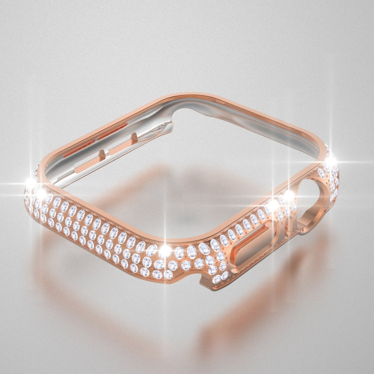 Vỏ đồng hồ PC kim cương rỗng cho Apple Watch Series, 3&2&1 38mm, 3&2&1 42mm