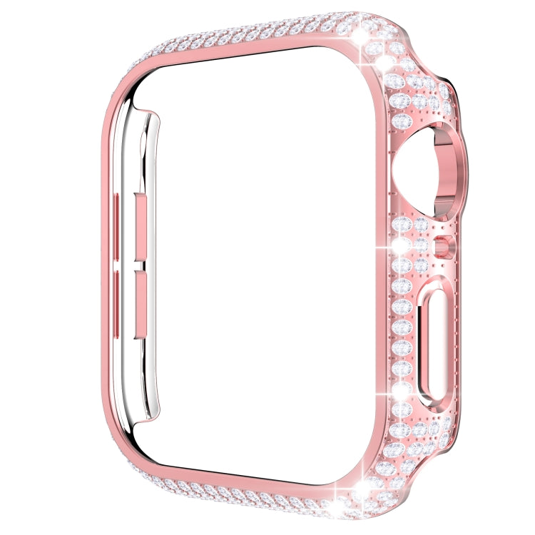 Vỏ đồng hồ PC kim cương rỗng cho Apple Watch Series, 3&2&1 38mm, 3&2&1 42mm
