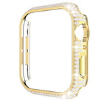 Vỏ đồng hồ PC kim cương rỗng cho Apple Watch Series, 3&2&1 38mm, 3&2&1 42mm