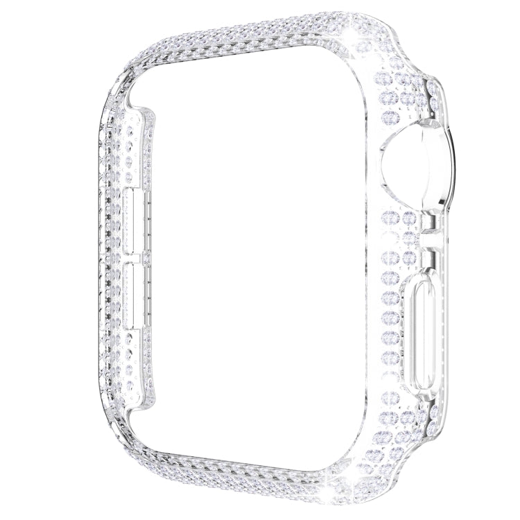 Vỏ đồng hồ PC kim cương rỗng cho Apple Watch Series, 3&2&1 38mm, 3&2&1 42mm