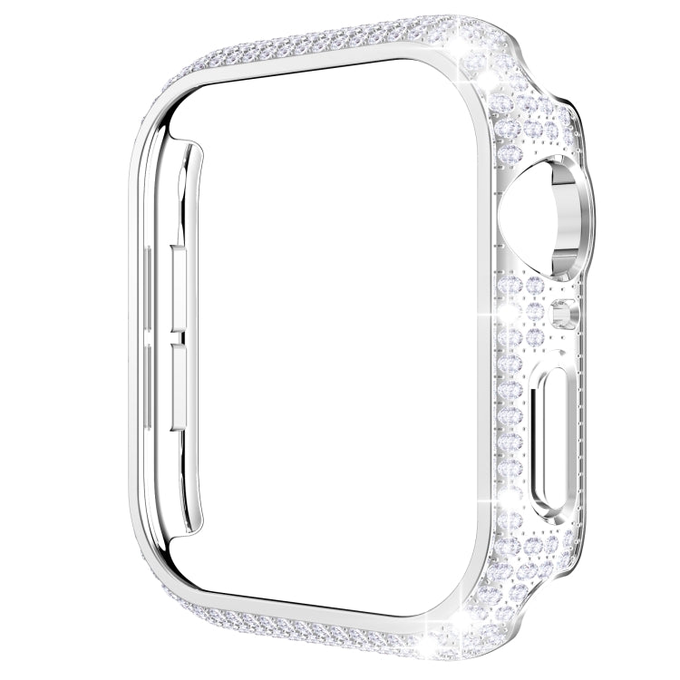 Vỏ đồng hồ PC kim cương rỗng cho Apple Watch Series, 3&2&1 38mm, 3&2&1 42mm