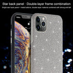 Mutural TPU + PC + Diamond Cloth Protective Case, For iPhone 11 Pro, For iPhone 11, For iPhone 11 Pro Max