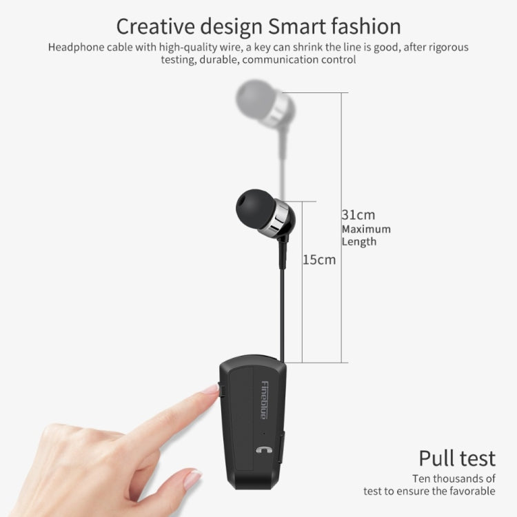 Tai nghe Bluetooth lavalier giảm tiếng ồn Fineblue F990 CVC6.0, hỗ trợ nhắc nhở rung