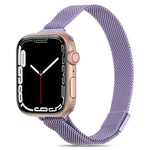 Dây đồng hồ Milanese eo nhỏ cho Apple Watch Series, 7 41mm / 6&SE&5&4 40mm / 3&2&1 38mm, 7 45mm / 6&SE&5&4 44mm / 3&2&1 42mm