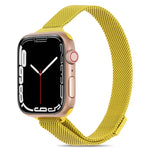 Dây đồng hồ Milanese eo nhỏ cho Apple Watch Series, 7 41mm / 6&SE&5&4 40mm / 3&2&1 38mm, 7 45mm / 6&SE&5&4 44mm / 3&2&1 42mm