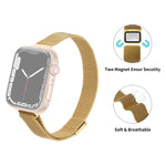 Dây đồng hồ Milanese eo nhỏ cho Apple Watch Series, 7 41mm / 6&SE&5&4 40mm / 3&2&1 38mm, 7 45mm / 6&SE&5&4 44mm / 3&2&1 42mm