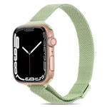 Dây đồng hồ Milanese eo nhỏ cho Apple Watch Series, 7 41mm / 6&SE&5&4 40mm / 3&2&1 38mm, 7 45mm / 6&SE&5&4 44mm / 3&2&1 42mm