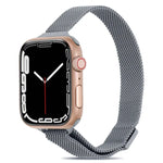 Dây đồng hồ Milanese eo nhỏ cho Apple Watch Series, 7 41mm / 6&SE&5&4 40mm / 3&2&1 38mm, 7 45mm / 6&SE&5&4 44mm / 3&2&1 42mm