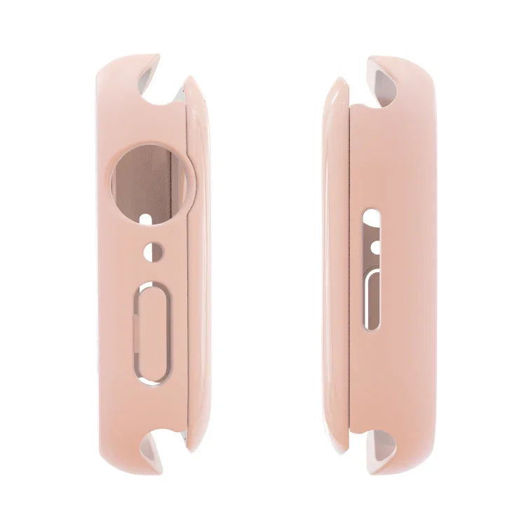 Vỏ đồng hồ chống nước PC + kính cường lực có nắp dưới cho Apple Watch Series 9 / 8 / 7 45mm, 9 / 8 / 7 41mm, 9 / 8 / 7 45mm