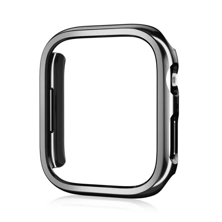Vỏ bảo vệ đồng hồ PC mạ điện rỗng, cho Apple Watch Series 9 / 8 / 7 41mm, cho Apple Watch Series 9 / 8 / 7 45mm