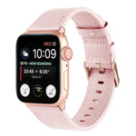 Dây đồng hồ da thật eo nhỏ cho Apple Watch Series, 7 41mm / 6&SE&5&4 40mm / 3&2&1 38mm, 7 45mm / 6&SE&5&4 44mm / 3&2&1 42mm