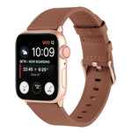 Dây đồng hồ da thật eo nhỏ cho Apple Watch Series, 7 41mm / 6&SE&5&4 40mm / 3&2&1 38mm, 7 45mm / 6&SE&5&4 44mm / 3&2&1 42mm