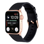 Dây đồng hồ da thật eo nhỏ cho Apple Watch Series, 7 41mm / 6&SE&5&4 40mm / 3&2&1 38mm, 7 45mm / 6&SE&5&4 44mm / 3&2&1 42mm