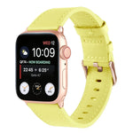 Dây đồng hồ da thật eo nhỏ cho Apple Watch Series, 7 41mm / 6&SE&5&4 40mm / 3&2&1 38mm, 7 45mm / 6&SE&5&4 44mm / 3&2&1 42mm