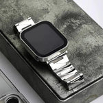 Dây đồng hồ hợp kim nhôm mờ cho Apple Watch Series, 7 41mm / 6&SE&5&4 40mm / 3&2&1 38mm, 7 45mm / 6&SE&5&4 44mm / 3&2&1 42mm