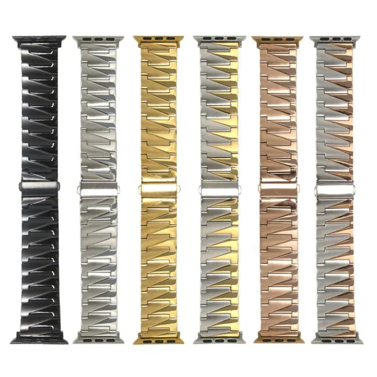 Dây đồng hồ hợp kim nhôm mờ cho Apple Watch Series, 7 41mm / 6&SE&5&4 40mm / 3&2&1 38mm, 7 45mm / 6&SE&5&4 44mm / 3&2&1 42mm