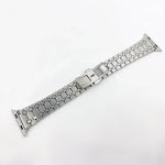 Dây đồng hồ kim loại sồi ba sợi cho Apple Watch Series, 7 41mm / 6&SE&5&4 40mm / 3&2&1 38mm, 7 45mm / 6&SE&5&4 44mm / 3&2&1 42mm