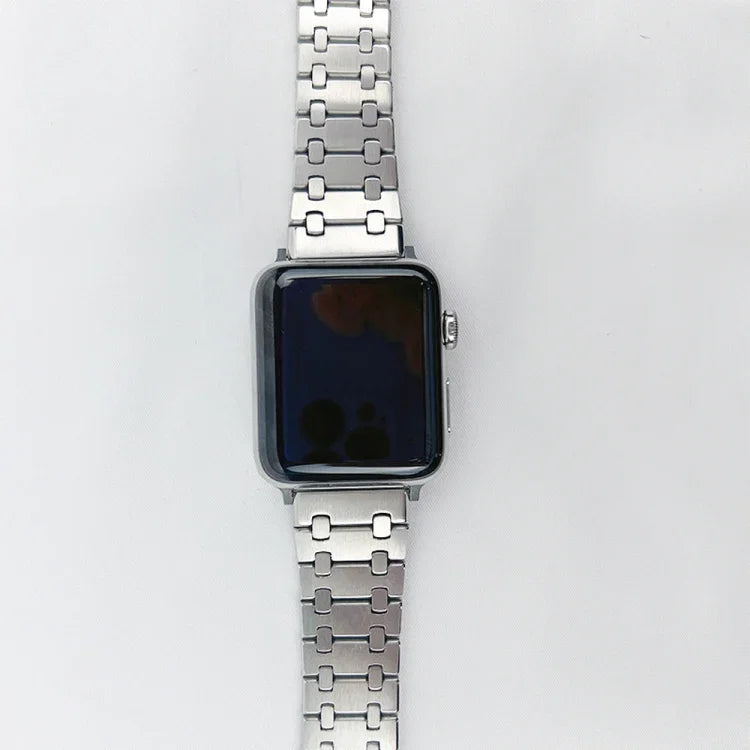 Dây đồng hồ kim loại sồi ba sợi cho Apple Watch Series, 7 41mm / 6&SE&5&4 40mm / 3&2&1 38mm, 7 45mm / 6&SE&5&4 44mm / 3&2&1 42mm