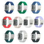Dây đồng hồ ba hạt cho Apple Watch Series, 7 41mm / 6&SE&5&4 40mm / 3&2&1 38mm, 7 45mm / 6&SE&5&4 44mm / 3&2&1 42mm