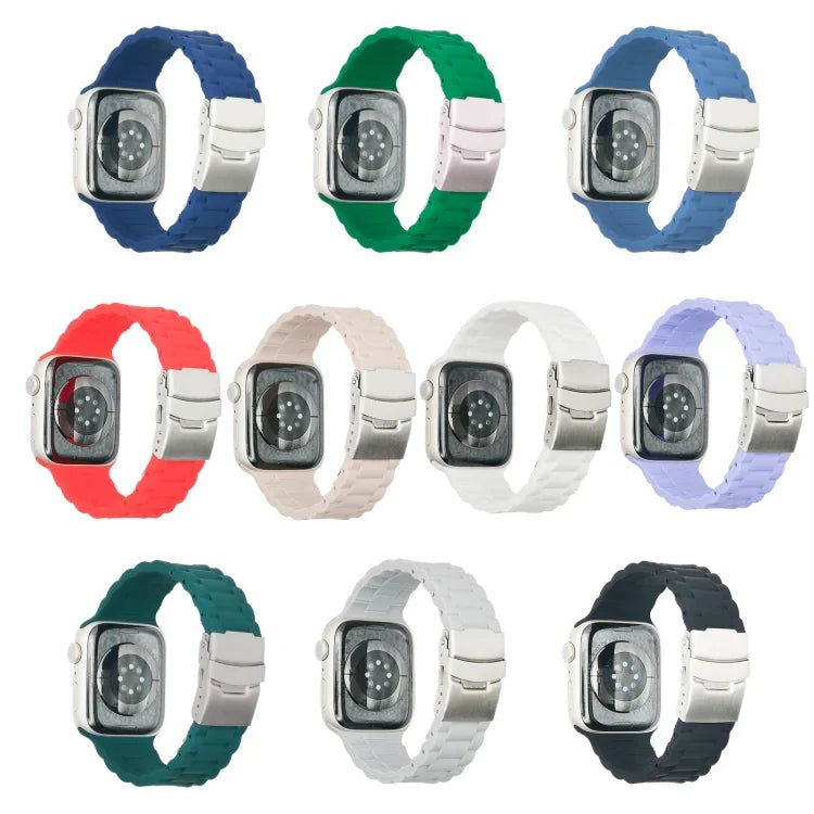 Dây đồng hồ ba hạt cho Apple Watch Series, 7 41mm / 6&SE&5&4 40mm / 3&2&1 38mm, 7 45mm / 6&SE&5&4 44mm / 3&2&1 42mm
