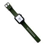 Dây đồng hồ silicone chỉ may cho Apple Watch Series, 7 41mm / 6&SE&5&4 40mm / 3&2&1 38mm, 7 45mm / 6&SE&5&4 44mm / 3&2&1 42mm