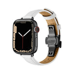 Dây đồng hồ khóa bướm mảnh mai cho Apple Watch Series, 7 41mm / 6&SE&5&4 40mm / 3&2&1 38mm