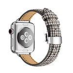 Dây đồng hồ khóa bướm mảnh mai cho Apple Watch Series, 7 41mm / 6&SE&5&4 40mm / 3&2&1 38mm