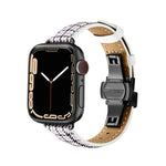 Dây đồng hồ khóa bướm mảnh mai cho Apple Watch Series, 7 41mm / 6&SE&5&4 40mm / 3&2&1 38mm