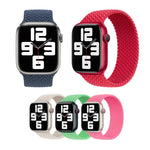 Dây đồng hồ nylon bện cho Apple Watch Series 7 41mm / 6&SE&5&4 40mm / 3&2&1 38mm, 130mm, 145mm, 155mm