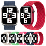 Dây đồng hồ nylon bện cho Apple Watch Series 7 45mm / 6&SE&5&4 44mm / 3&2&1 42mm, 135mm, 150mm, 165mm
