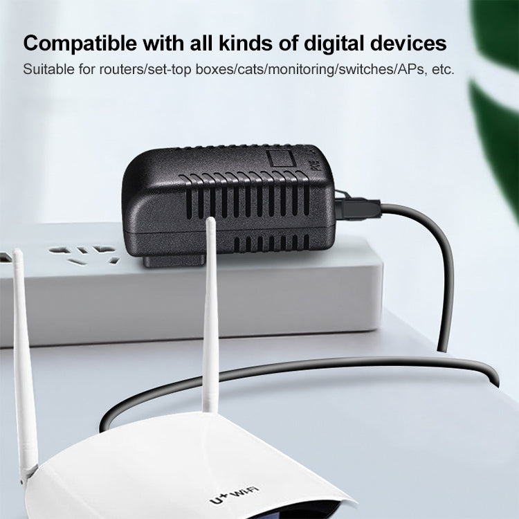 Bộ chuyển đổi nguồn POE / LAD không dây cho Router AP, 12V 1A, 12V 2A, 15V 1A, 24V 1A, 48V 0.5A