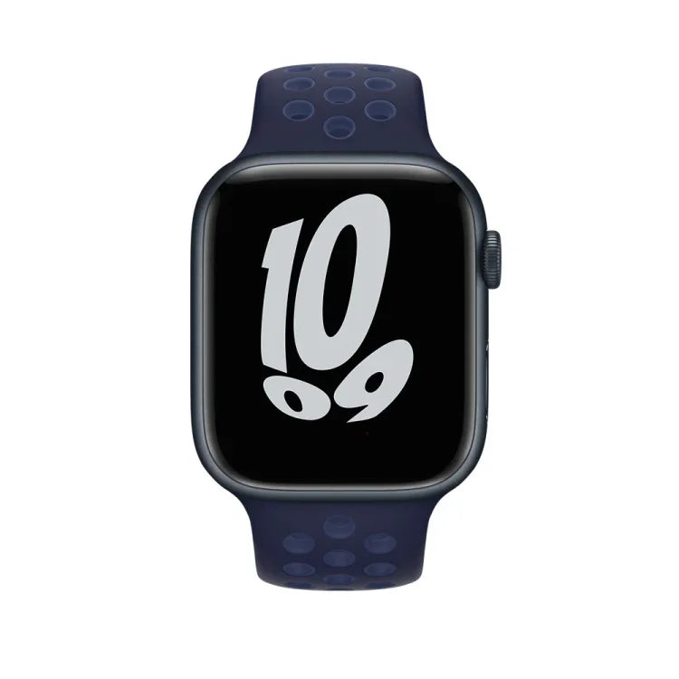 Dây đồng hồ thể thao silicone cho Apple Watch Series, 7 41mm / 6&SE&5&4 40mm / 3&2&1 38mm, 7 45mm / 6&SE&5&4 44mm / 3&2&1 42mm