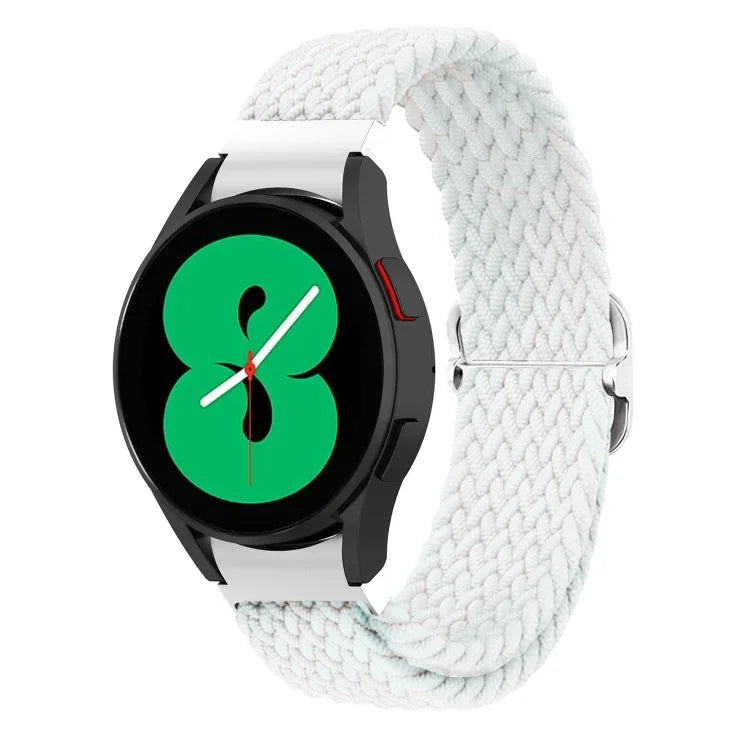 Adjustable Woven Watch Band, For Samsung Galaxy Watch4 40mm / 44mm