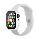 Ốp đồng hồ chống nước PC+Kính cường lực, cho Apple Watch Series 9 / 8 / 7 41mm, cho Apple Watch Series 9 / 8 / 7 45mm