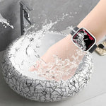Ốp đồng hồ chống nước PC+Kính cường lực, cho Apple Watch Series 9 / 8 / 7 41mm, cho Apple Watch Series 9 / 8 / 7 45mm