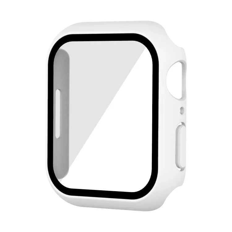 Ốp đồng hồ chống nước PC+Kính cường lực, cho Apple Watch Series 9 / 8 / 7 41mm, cho Apple Watch Series 9 / 8 / 7 45mm