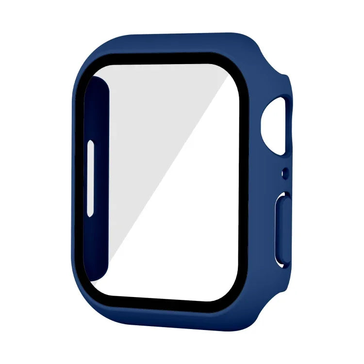 Ốp đồng hồ chống nước PC+Kính cường lực, cho Apple Watch Series 9 / 8 / 7 41mm, cho Apple Watch Series 9 / 8 / 7 45mm