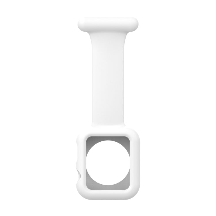Dây đeo đồng hồ y tá silicone cho Apple Watch Series, 7 41mm / 6&SE&5&4 40mm / 3&2&1 38mm, 7 45mm / 6&SE&5&4 44mm / 3&2&1 42mm