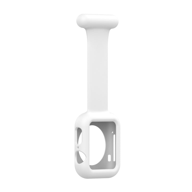 Dây đeo đồng hồ y tá silicone cho Apple Watch Series, 7 41mm / 6&SE&5&4 40mm / 3&2&1 38mm, 7 45mm / 6&SE&5&4 44mm / 3&2&1 42mm