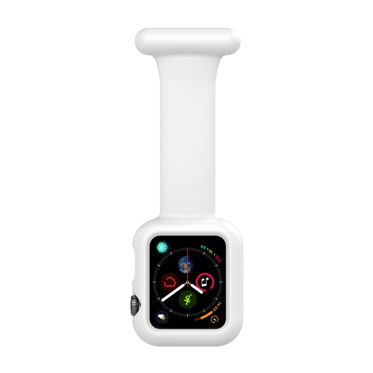 Dây đeo đồng hồ y tá silicone cho Apple Watch Series, 7 41mm / 6&SE&5&4 40mm / 3&2&1 38mm, 7 45mm / 6&SE&5&4 44mm / 3&2&1 42mm
