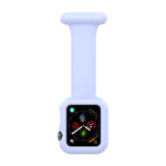 Dây đeo đồng hồ y tá silicone cho Apple Watch Series, 7 41mm / 6&SE&5&4 40mm / 3&2&1 38mm, 7 45mm / 6&SE&5&4 44mm / 3&2&1 42mm