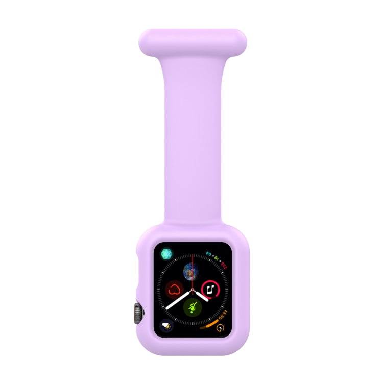 Dây đeo đồng hồ y tá silicone cho Apple Watch Series, 7 41mm / 6&SE&5&4 40mm / 3&2&1 38mm, 7 45mm / 6&SE&5&4 44mm / 3&2&1 42mm