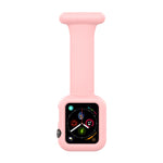 Dây đeo đồng hồ y tá silicone cho Apple Watch Series, 7 41mm / 6&SE&5&4 40mm / 3&2&1 38mm, 7 45mm / 6&SE&5&4 44mm / 3&2&1 42mm