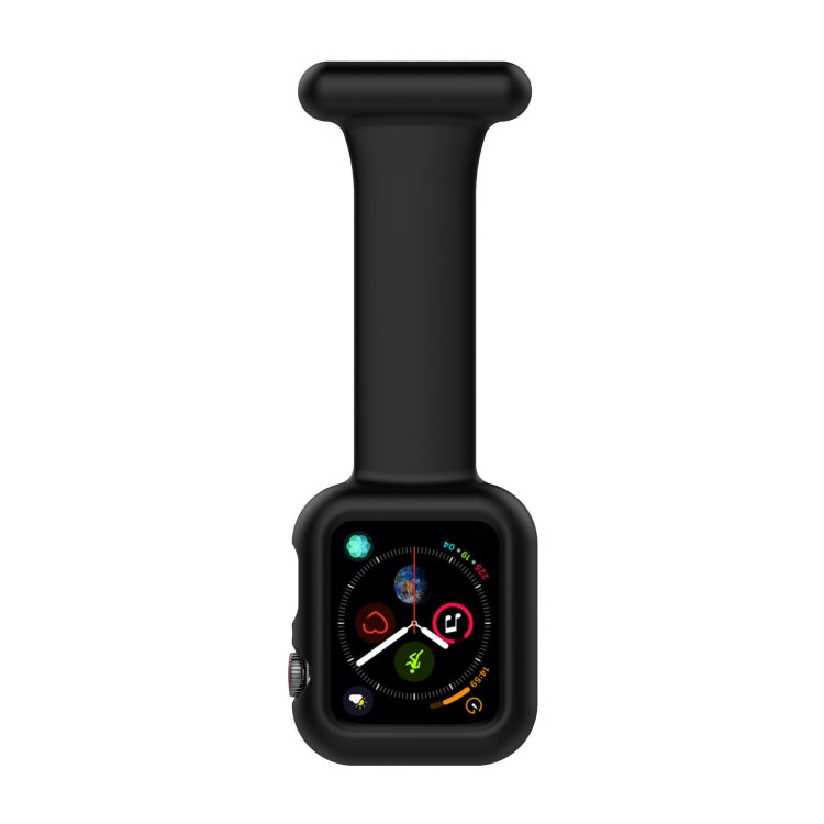 Dây đeo đồng hồ y tá silicone cho Apple Watch Series, 7 41mm / 6&SE&5&4 40mm / 3&2&1 38mm, 7 45mm / 6&SE&5&4 44mm / 3&2&1 42mm