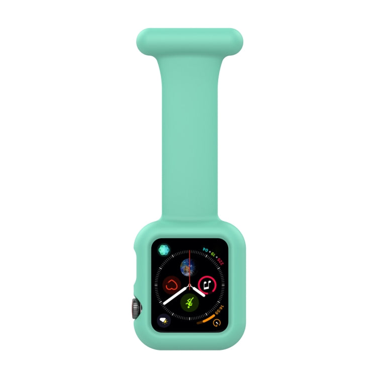 Dây đeo đồng hồ y tá silicone cho Apple Watch Series, 7 41mm / 6&SE&5&4 40mm / 3&2&1 38mm, 7 45mm / 6&SE&5&4 44mm / 3&2&1 42mm