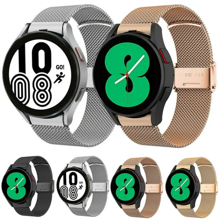 Dây đồng hồ khóa Milan bằng thép không gỉ, Dành cho Samsung Galaxy Watch4 40mm / 44mm